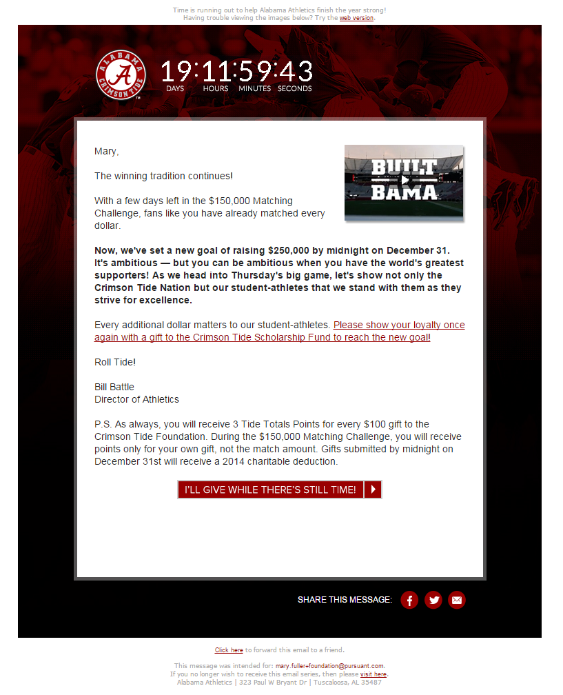 The Crimson Tide Foundation